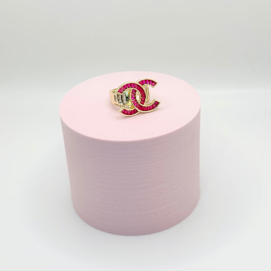 Fuchsia Ring ( Size 7 )